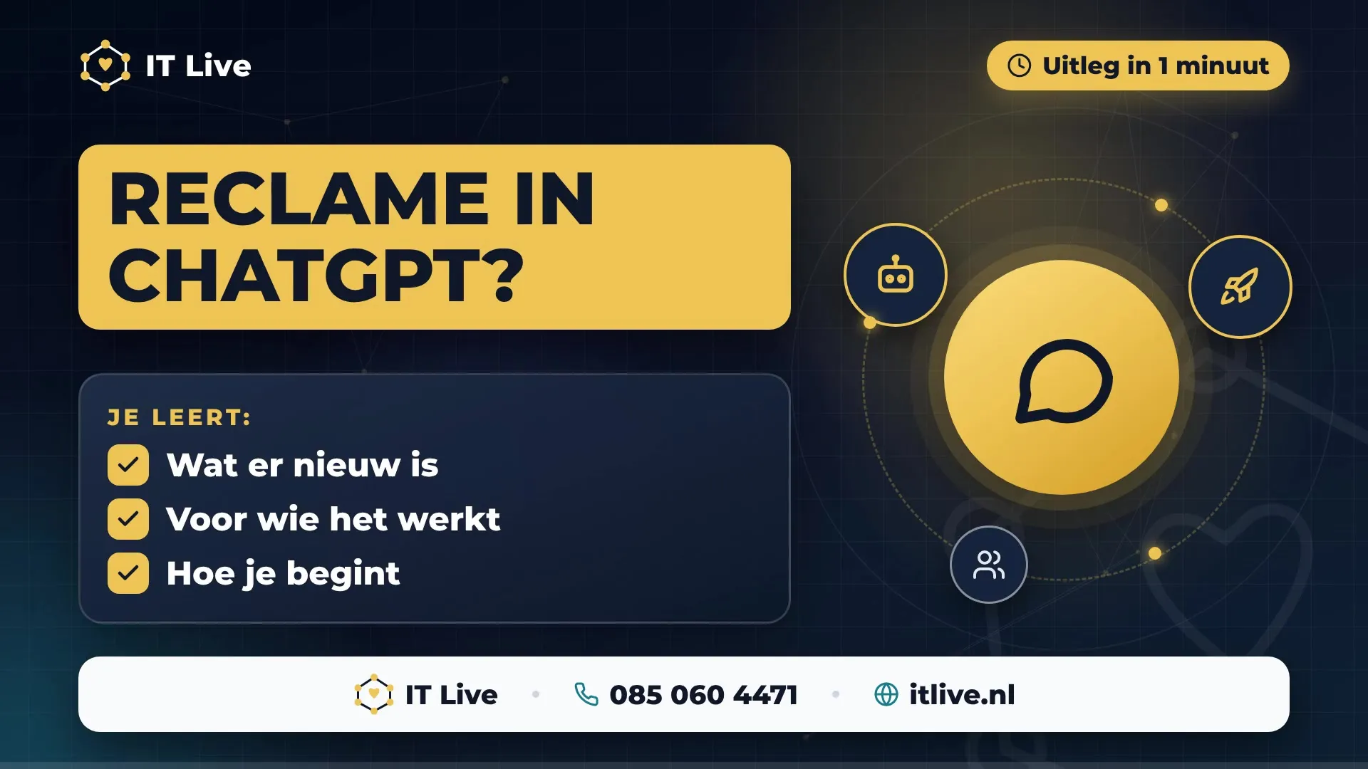 Explainer: Adverteren in ChatGPT