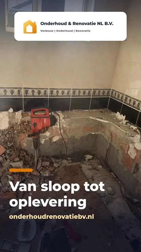 Reel: Van sloop tot oplevering